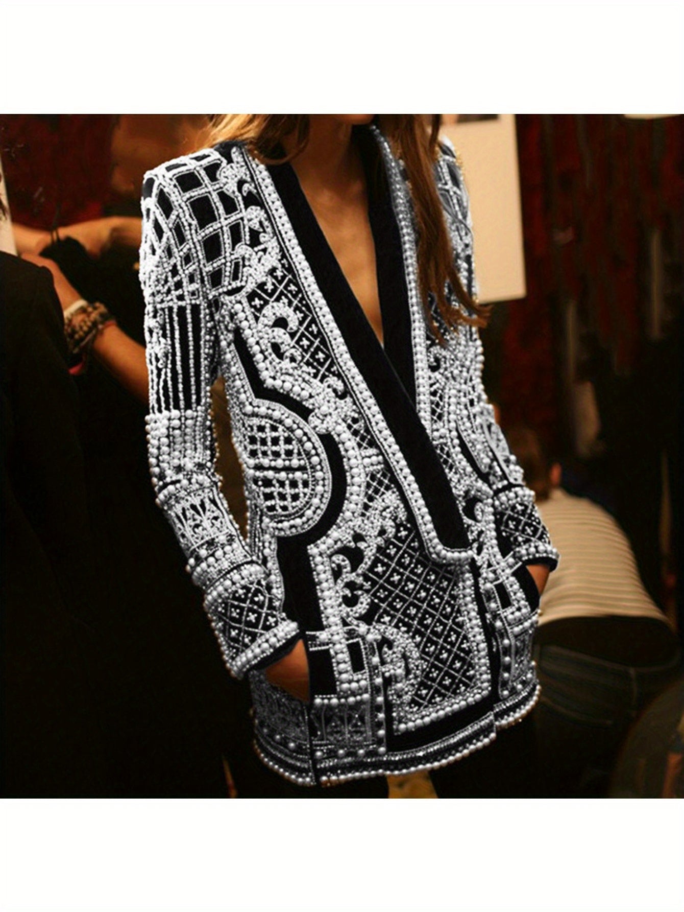 Women's Heavy Industry studded blazer for formal occasions