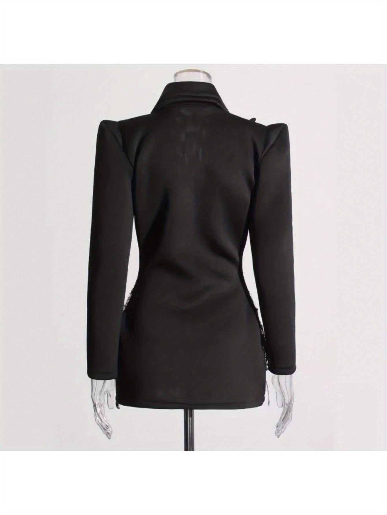Women'S Heavy Industry Studded Blazer For Formal Occasions. Outfits Fot Teachers, Women'S Formal Occasion Suits, Women'S Back-to- Season Suits, Suitable For Teachers And To Participate In The Opening Ceremony