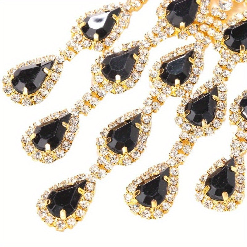 Fashionable Exaggerated Earrings with a Sense of Luxury, Bohemian Style Banquet. President Style Earrings for Women, Light Luxury, Niche Earrings