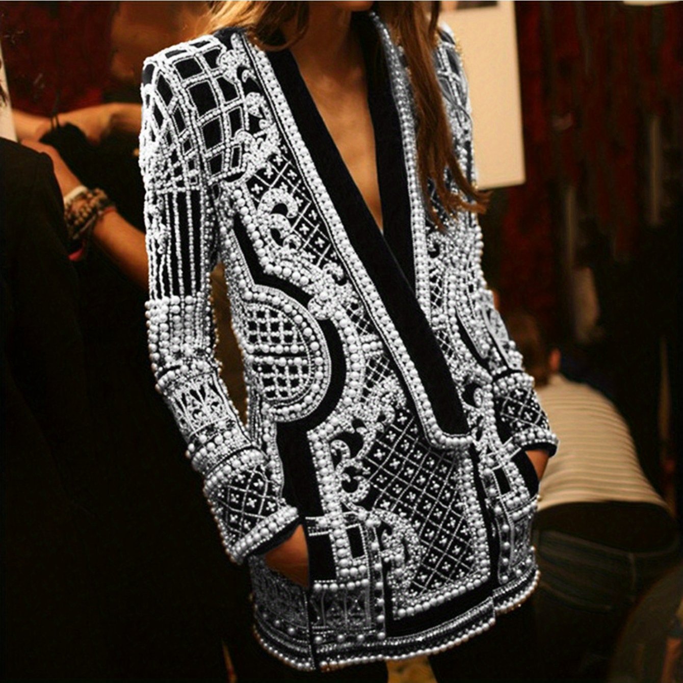 Women's Heavy Industry studded blazer for formal occasions
