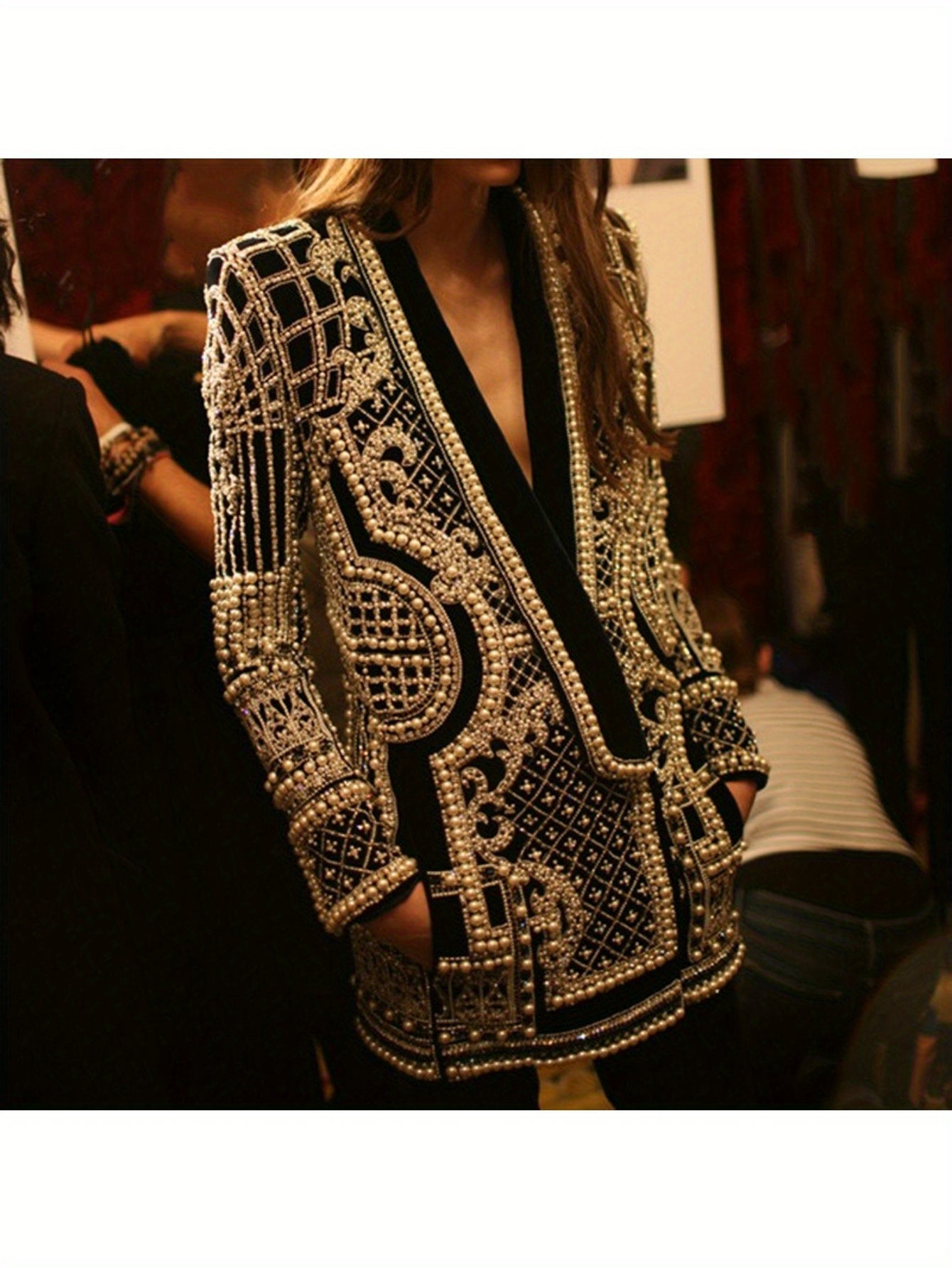 Women's Heavy Industry studded blazer for formal occasions